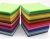 Import Amazon Etsy Pack 24 sheets 1mm 20cm x 20cm mixed rainbow color craft polyester stiff hard felt sheets for educational supply from China