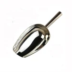 Amazon Hot Sale Kitchen Tools Eco Friendly 12Oz 304 Stainless Dsteel Multi-Functionaldry Bar Ice Scoop