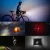 Import Amazon hot selling bike flashing headlight and tail light for bicycle rechargeable led bicycle lights from China