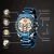 Import Amazon hot selling men luxury rolexwatches 50m waterproof stainless steel chronograph custom writ watches from China