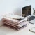 Import Amazon Hot Selling Office Supply Set of 2 Rose Gold Stackable  Metal Wire Desk Document Holder File Letter Tray Organizer from China