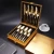 Import Amazon hot selling stainless steel flatware set 24 pcs cutlery set with wooden box from China