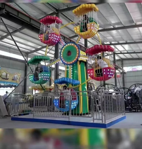 Buy Amusement Park Ride Low Price Kids Ride Portable Mini Ferris Wheel ...