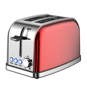 Anbo 2019 new innovation 2 slice toaster full S.S material multifunction bread maker evenly heating electric toaster