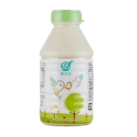Asian style delicious sugar free lactose free soya milk drinks soybean bottle 300ml milk
