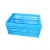 Attached Lid Plastic Foldable Crates For Warehouse