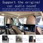 Auto Multimedia Audio Video Player Support 1080P HD car dvd player Touch Screen with Speaker 8 inch Car Headrest Monitor