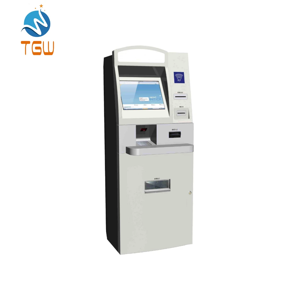 Automated payment kiosk machine,cash machine kiosks,touch vending kiosco on sale