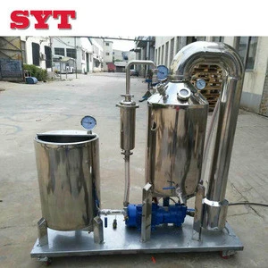 Automatic 1.5ton/day vacuum processing bee honey extractor filtering machine