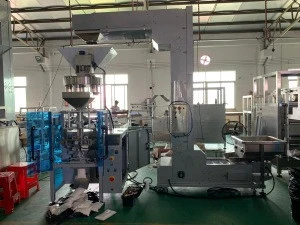 Automatic beans grains weighing filling sachet bag sugar packing machine for sale