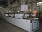Automatic continuous passing type parts cleaning equipment