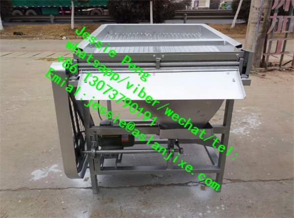 Automatic Green Pigeon Peas Peeler Peeling machine/  Cajanus cajan sheller /50-350kg capacity  soybean peas peeling  machine