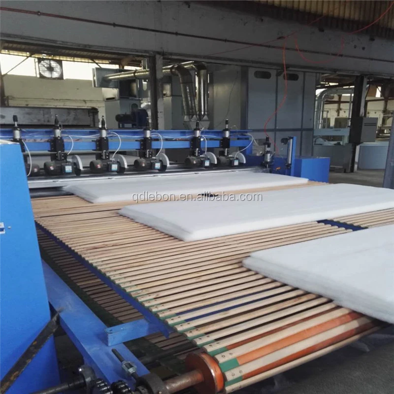 Automatic quilt making producing machine line for hotel