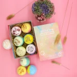 B31 100g*6 Best selling products natural organic bath bombs with gift set