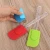 Import baking tools perosonalized mixing clear handle scraper silicone pastry spatula from China