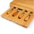 Import Bamboo Cheese Board and Knife Set,Cheese Servers with Hidden Drawer,Charcuterie Platter and Cheese Serving Tray from China