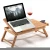 Import Bamboo Large Foldable Laptop Notebook Stand Desk with Height Adjustable Legs from China