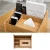 Import Bamboo TV remote control holder organizer with tissue box from China