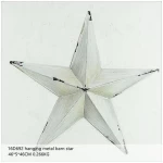 Barn  Decoration Wall Hanging Red Star Metal Crafts