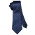 Import Barry Wang Blue Business Style 100% Silk Fashion Men Tie Striped Pattern Neck Tie from China