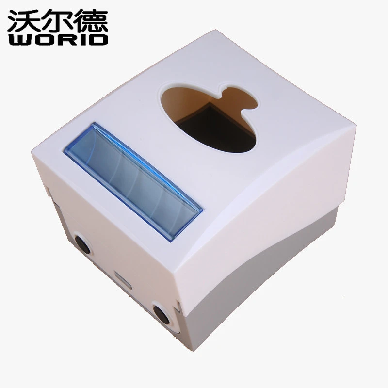 Bathroom Accessories Factory New Product ABS Plastic Paper Towel Dispenser Car Kitchen Table-top Napkin Tissue Box