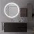 Import bathroom cabinets  bathroom basin mirror led light cheap bathroom vanity from China