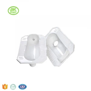 Bathroom sanitary ware plastic squatting pans low price export squat toilet pan