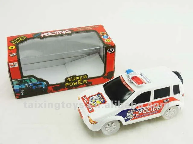 battery operated car police toy