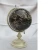 Import BEAUTIFUL BLACK WORLD GLOBE WITH ANTIQUE METAL BASE from India