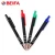 Import Beifa Brand KB121006 Slim Retractable Ball Point Pen Gift With Colorful Clips from China