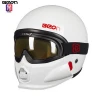BEON military mask open face motorcycle helmet retro moto helmets ECE man women helmet