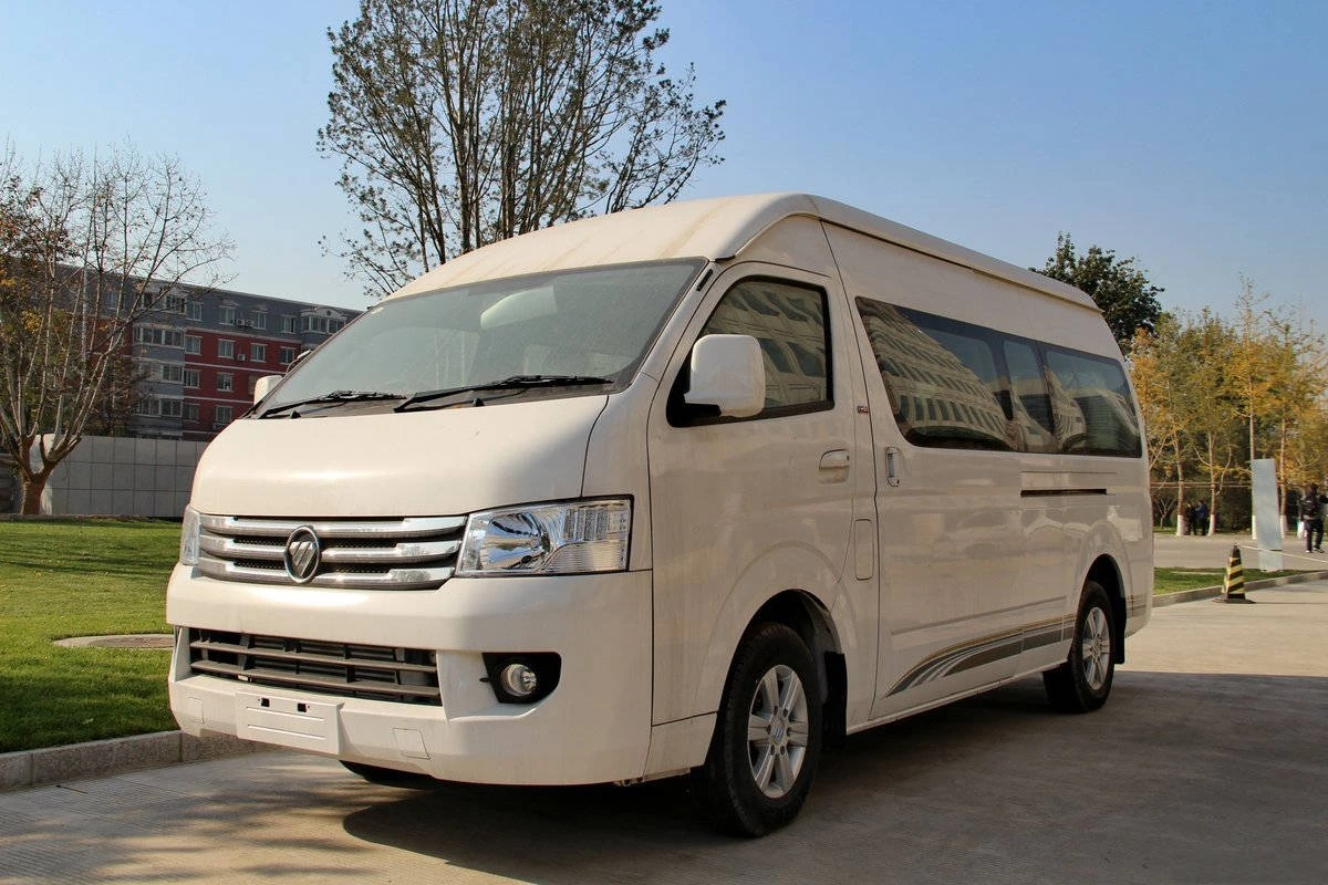 Best price Foton G7 10-15 seats van mini city bus for Africa and Latin