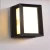 Import Best quality 12W outdoor black corridor led wall light from China