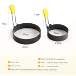 Best Quality Anti-Scalding Round Cooking Non Stick Mold Stainless Steel Fried Set Egg Rings