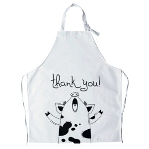 Best quality cotton polyester cooking apron with logo for promotion