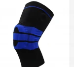 Best Seller Nylon Knee Protector Sports Knee Support Compression Sleeve Knee Brace with Side Stabilizers & Patella Gel Pads