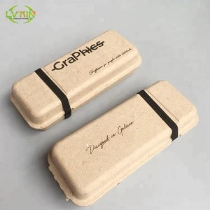 Biodegradable pulp product recycled molded pulp box molded paper pulp packing box