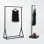 Import Black Clothing Display Stand Rack High Quality Factory Direct Sale Iron Garment Store Display Rack Retail Clothing Shop Fittings from China
