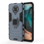 Black Panther inside series tpu pc car mount magneti cell phone case For Xiaomi Poco F2 Pro 2 in 1 ring holder mobile cover
