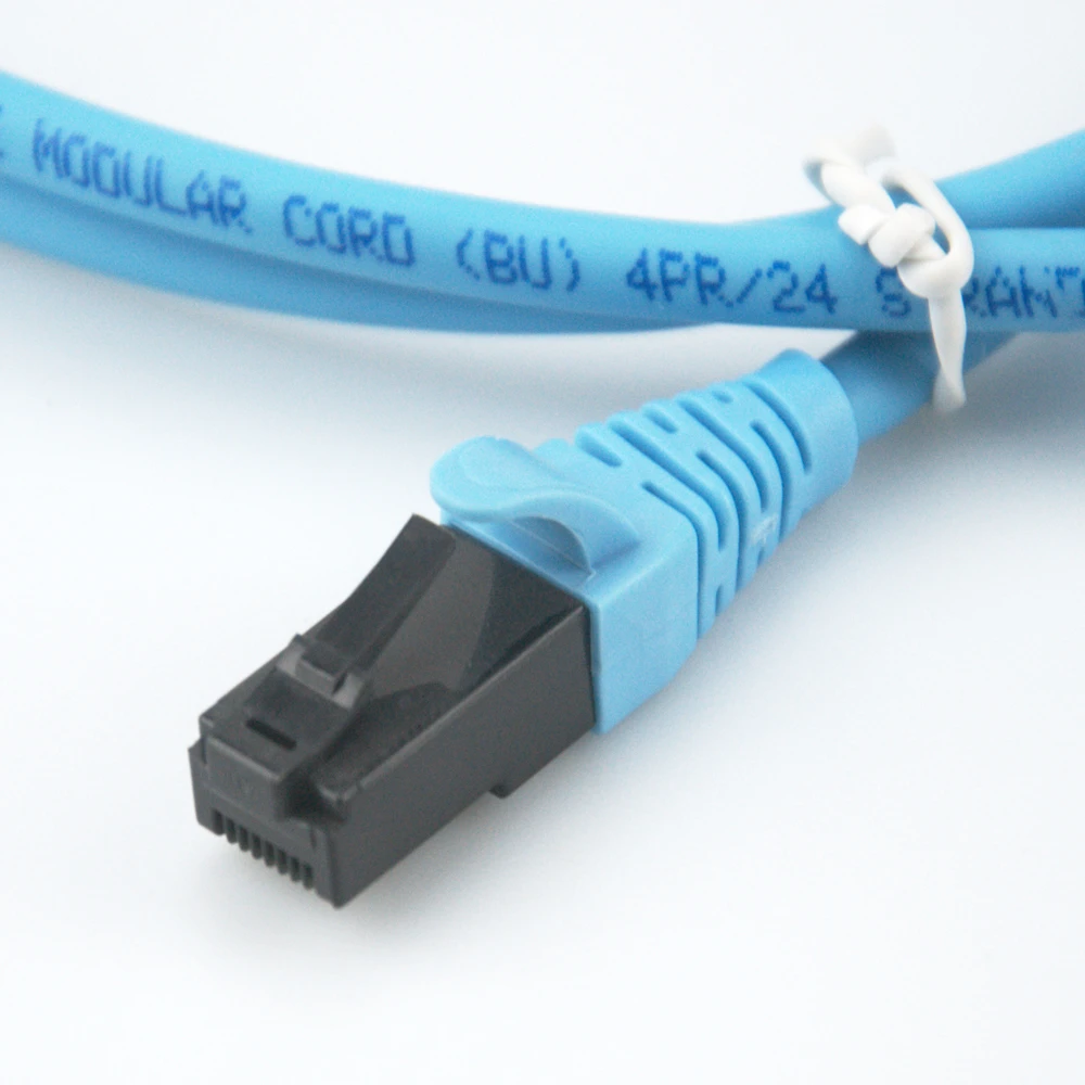 blue color China manufacturer cat5 patch cord