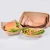 Import Boat type creative oil proof vegetable and fruit salad box disposable fried chicken rice chips kraft paper box for barbecue from China
