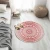Import Bohemian mandala round floor rug carpet for living room bedroom decor with Tassel from China