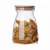 Import Borosilicate high glass honey pot/ apothecary glass jar glass candy jar from China