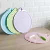 BPA Free Approved Injection Cutting Board Customized Color Chopping Block Flexible Round Chopping Board Plastic