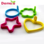 BPA Free Fashion multiform Silicone Fried Egg Mold/Egg ring Mould
