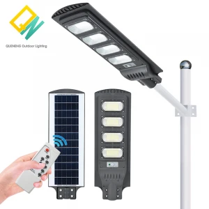 Bridgelux smd Outdoor ip65 20w 40w 60w 90w integrated all in one solar led street light
