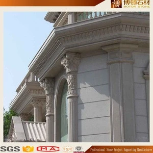 building engineering project outside decoration building by Natural Stone