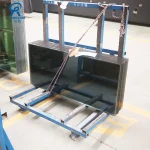 building glass brown color tempering glass for window display