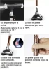 Buit-In LED Light Walking Cane Free Standing Folding Walking Cane crutch