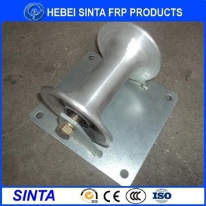 Cable Ground Roller /Pulley Block (Steel Pipe Support),Professional Steerable type cable pulley